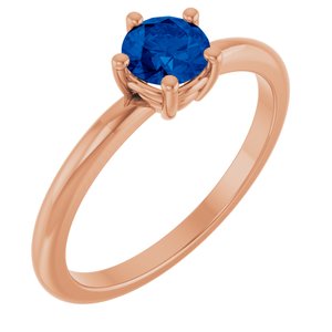 Ring med laboratoriedyrket edelsten – modell 72532