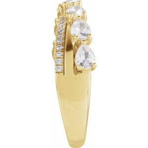 Ring med laboratoriedyrket diamant – modell 689127