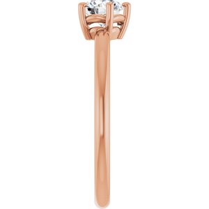 Ring med laboratoriedyrket edelsten – modell 72532