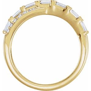 Ring med laboratoriedyrket diamant – modell 689471