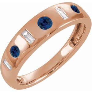 Ring med laboratoriedyrket edelsten – modell 689781