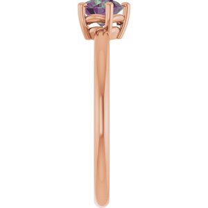 Ring med laboratoriedyrket edelsten – modell 72532