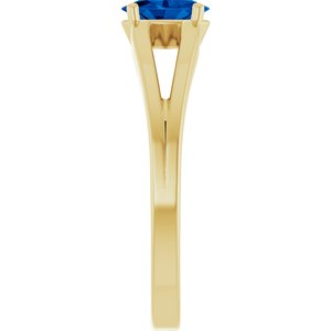 Ring med laboratoriedyrket edelsten – modell 19401