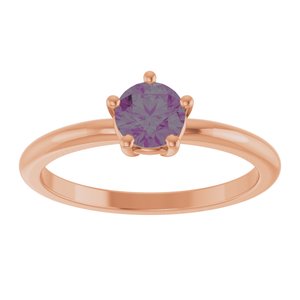 Ring med laboratoriedyrket edelsten – modell 72532