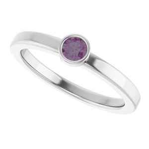 Ring med laboratoriedyrket edelsten – modell 72550