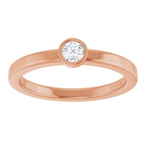 Ring med laboratoriedyrket edelsten – modell 72550
