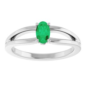 Ring med laboratoriedyrket edelsten – modell 19401