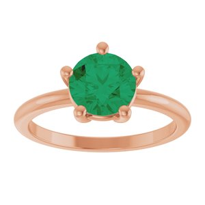 Ring med laboratoriedyrket edelsten – modell 72532
