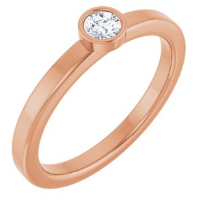 Ring med laboratoriedyrket edelsten – modell 72550