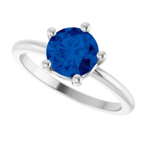 Ring med laboratoriedyrket edelsten – modell 72532