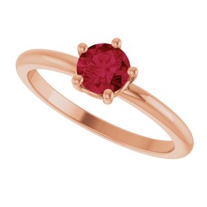 Ring med laboratoriedyrket edelsten – modell 72532