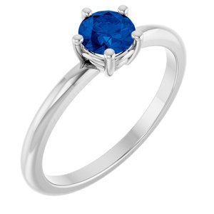 Ring med laboratoriedyrket edelsten – modell 72532