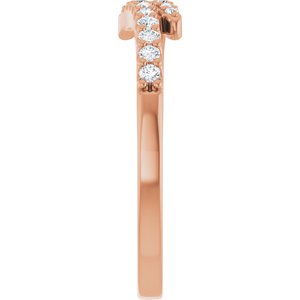 Ring med laboratoriedyrket diamant – modell 127389