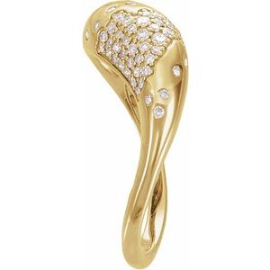 Ring med laboratoriedyrket diamant – modell 689785
