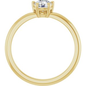 Ring med laboratoriedyrket edelsten – modell 72532