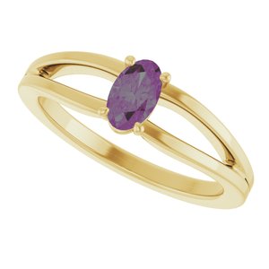 Ring med laboratoriedyrket edelsten – modell 19401
