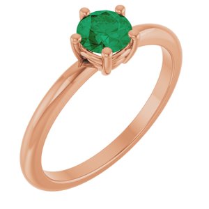 Ring med laboratoriedyrket edelsten – modell 72532