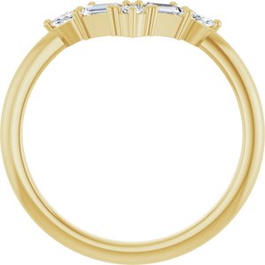 Ring med laboratoriedyrket diamant – modell 124639