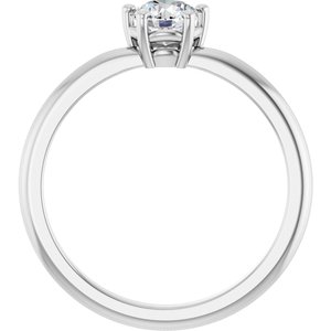 Ring med laboratoriedyrket edelsten – modell 72532