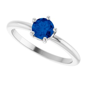 Ring med laboratoriedyrket edelsten – modell 72532