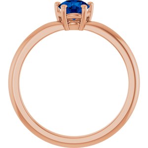 Ring med laboratoriedyrket edelsten – modell 72532