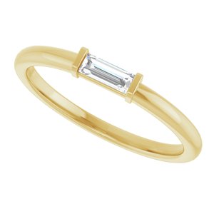 Ring med laboratoriedyrket edelsten – modell 122887
