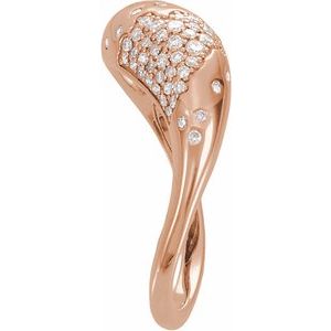 Ring med laboratoriedyrket diamant – modell 689785