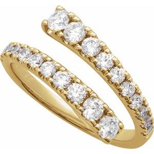 Ring med laboratoriedyrket diamant – modell 689125