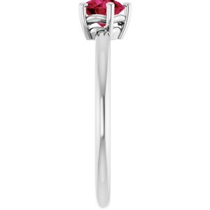 Ring med laboratoriedyrket edelsten – modell 72532