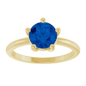 Ring med laboratoriedyrket edelsten – modell 72532