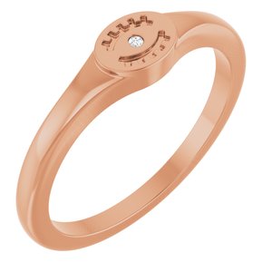 Ring med laboratoriedyrket diamant – modell 127555