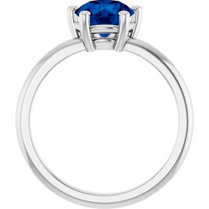Ring med laboratoriedyrket edelsten – modell 72532