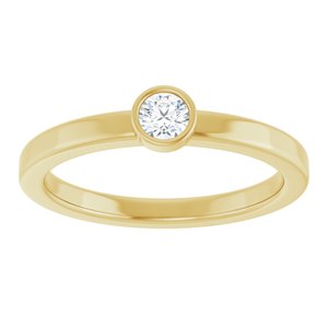 Ring med laboratoriedyrket edelsten – modell 72550