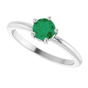 Ring med laboratoriedyrket edelsten – modell 72532
