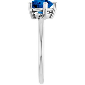 Ring med laboratoriedyrket edelsten – modell 72532