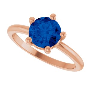 Ring med laboratoriedyrket edelsten – modell 72532