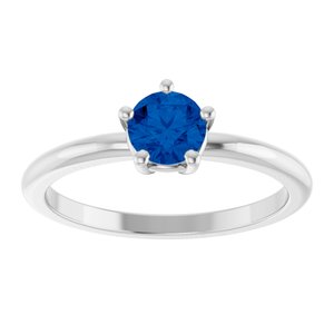 Ring med laboratoriedyrket edelsten – modell 72532