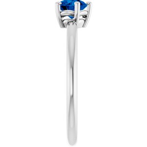 Ring med laboratoriedyrket edelsten – modell 72532