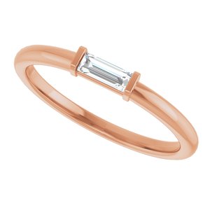 Ring med laboratoriedyrket edelsten – modell 122887