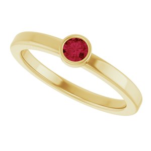 Ring med laboratoriedyrket edelsten – modell 72550
