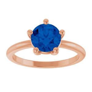 Ring med laboratoriedyrket edelsten – modell 72532