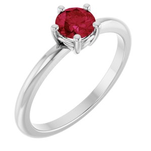 Ring med laboratoriedyrket edelsten – modell 72532