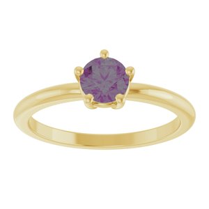 Ring med laboratoriedyrket edelsten – modell 72532