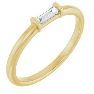 Ring med laboratoriedyrket edelsten – modell 122887