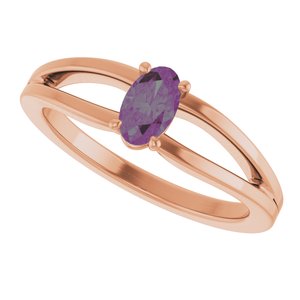 Ring med laboratoriedyrket edelsten – modell 19401