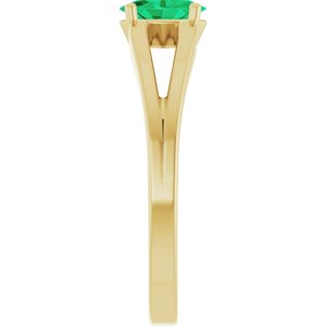 Ring med laboratoriedyrket edelsten – modell 19401