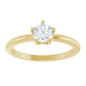 Ring med laboratoriedyrket edelsten – modell 72532