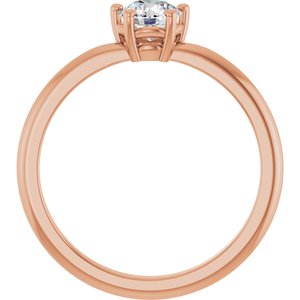 Ring med laboratoriedyrket edelsten – modell 72532