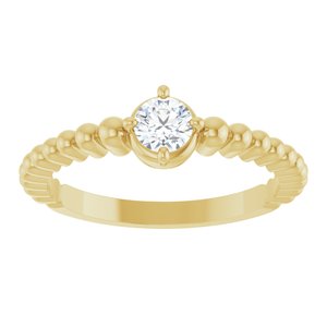 Ring med laboratoriedyrket edelsten – modell 72561