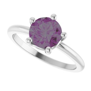 Ring med laboratoriedyrket edelsten – modell 72532